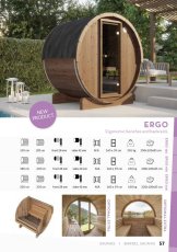 画像2: 在庫一掃セール 30%OFF!!  SAUNA ERGO 150  通常価格719,000円（税込）→503,300円（税込） (2)